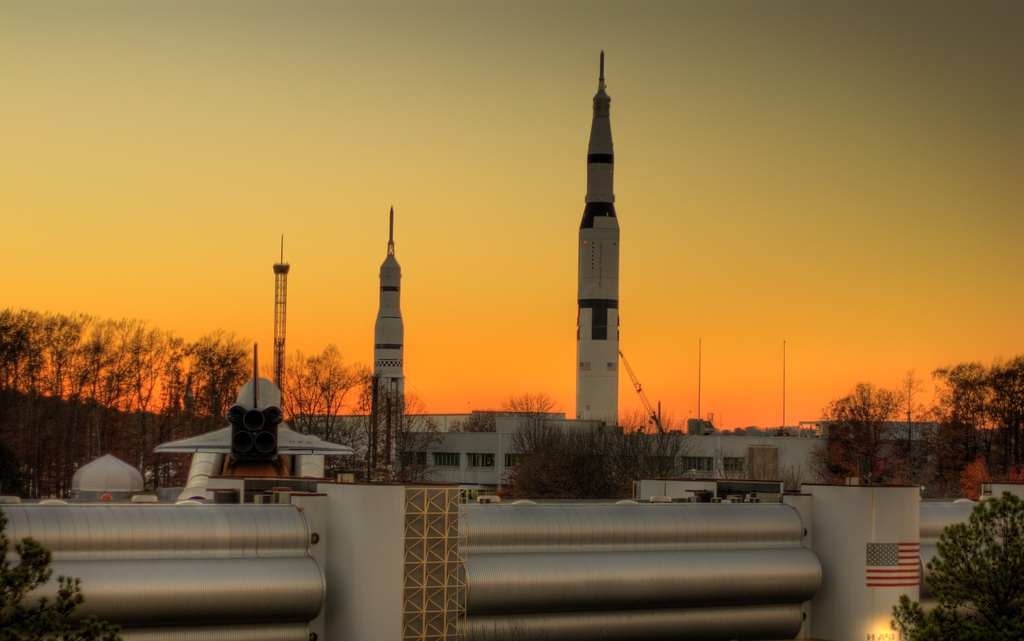 HUNTSVILLE, ALABAMA, STATI UNITI: SI PREPARA A CELEBRARE IL PRIMO ALLUNAGGIO DI APOLLO 11!