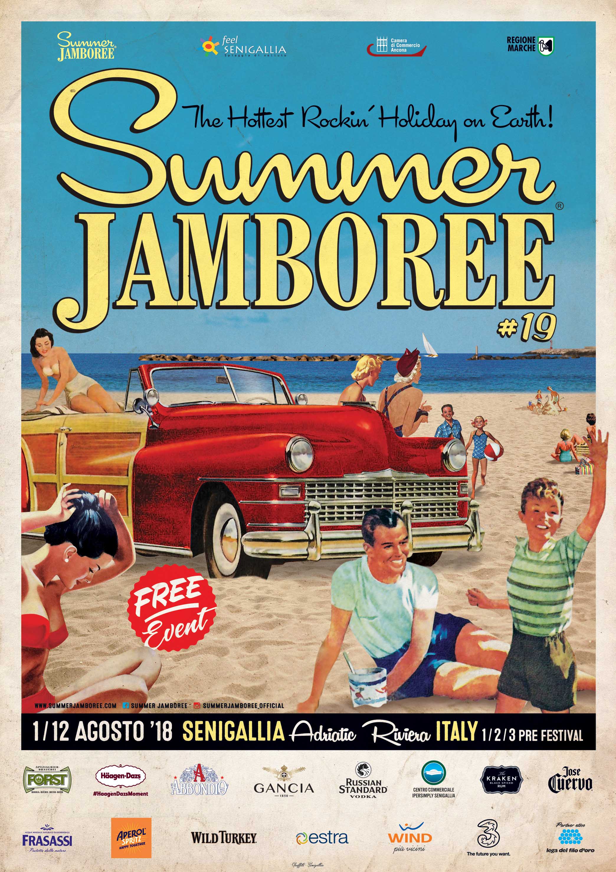 SENIGALLIA: SUMMER JAMBOREE 2018 – FESTIVAL IN ITALIA