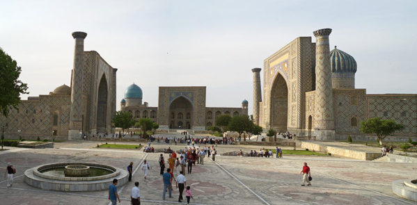 Sulla Via della Seta per Samarcanda, Uzbekistan