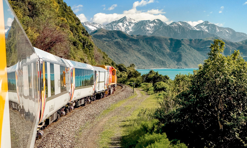 NUOVA ZELANDA: A BORDO DEL COASTAL PACIFIC TRAIN