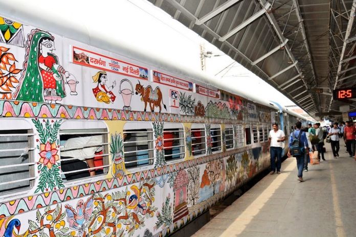 IL TRENO DELL’ARTE IN INDIA