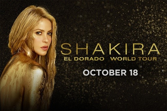 SHAKIRA IN CONCERTO NELLA REPUBBLICA DOMINICANA