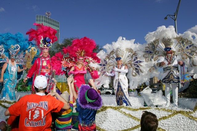 MARDI GRAS A NEW ORLEANS IN LOUISIANA, STATI UNITI