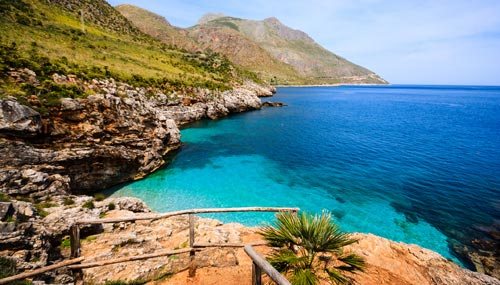 TREKKING NELLA RISERVA DELLO ZINGARO IN SICILIA, ITALIA