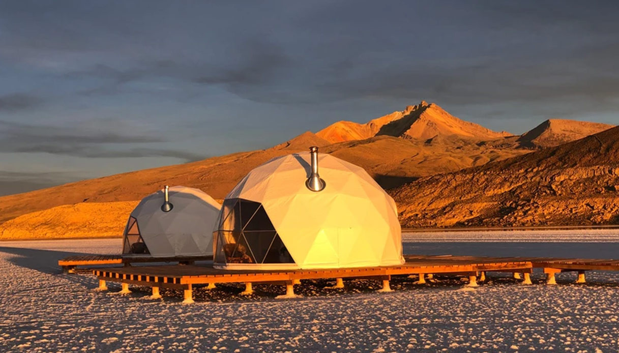 IL GLAMPING PIÙ SPETTACOLARE È IN BOLIVIA