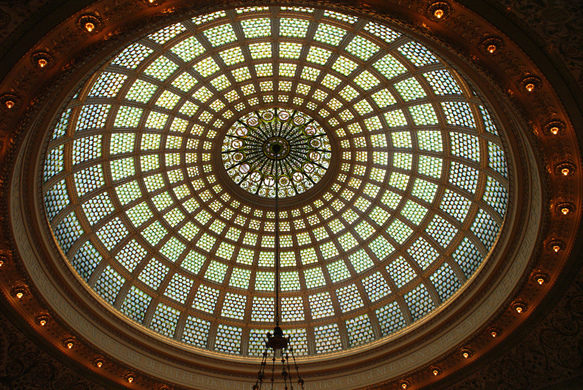 CHICAGO, STATI UNITI: L’ICONICA TIFFANY DOME