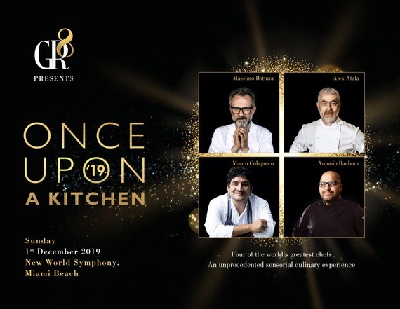 A MIAMI BEACH “ONCE UPON A KITCHEN” 2019: BOTTURA TRA GLI CHEF STELLATI DELL’ESCLUSIVO EVENTO GASTRONOMICO NEGLI STATI UNITI