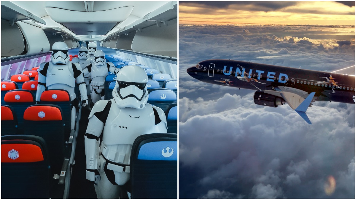La compagnia United Airlines crea un Boeing 737 dedicato a Star Wars