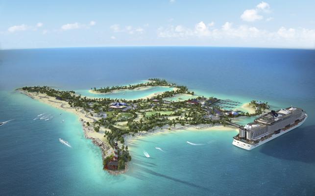 INAUGURATA L’ISOLA CARAIBICA DI MSC CROCIERE – OCEAN CAY