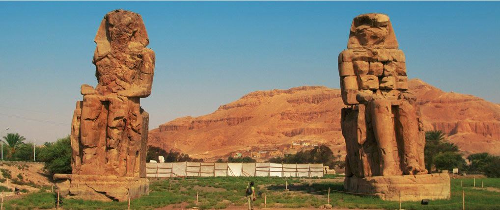 I COLOSSI DI MEMNON – LUXOR, EGITTO