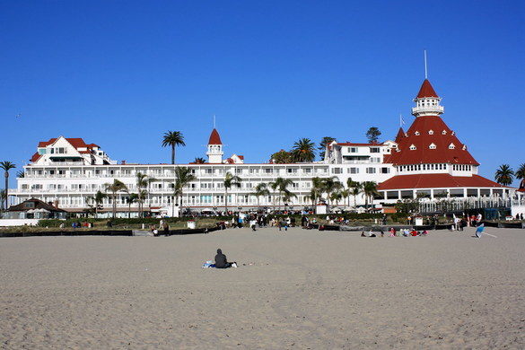 LO STORICO HOTEL DEL CORONADO A SAN DIEGO, STATI UNITI