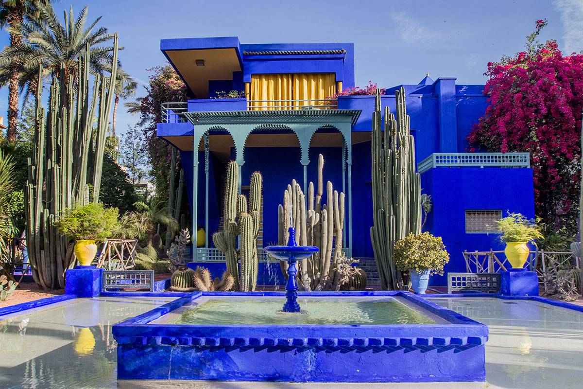 LE JARDIN MAJORELLE: IL GIARDINO BOTANICO PIÙ FAMOSO DEL MAROCCO