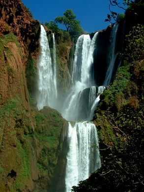 LE MERAVIGLIOSE CASCATE DI OUZOUD IN MAROCCO