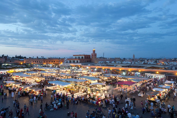 MAROCCO – L’ICONICA JEMAA EL-FNA A MARRAKECH