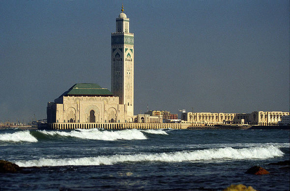 CASABLANCA, MAROCCO: LA MOSCHEA COSTRUITA SULL’ACQUA