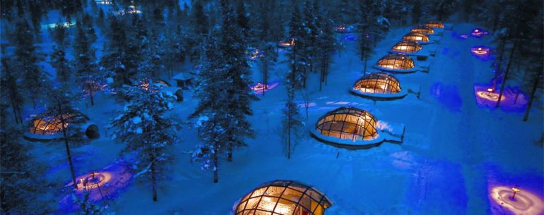 IL PIÙ INCANTEVOLE RESORT NELL’ARTICO SI TROVA IN LAPPONIA