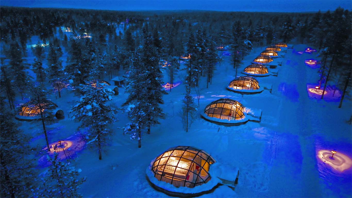 IL PIÙ INCANTEVOLE RESORT NELL’ARTICO SI TROVA IN LAPPONIA, FINLANDIA