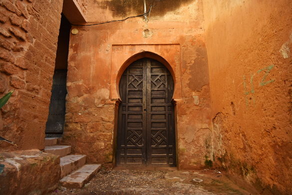 MAROCCO - LA KASBAH DI OUDAIA SVETTA DI FRONTE ALL’OCEANO