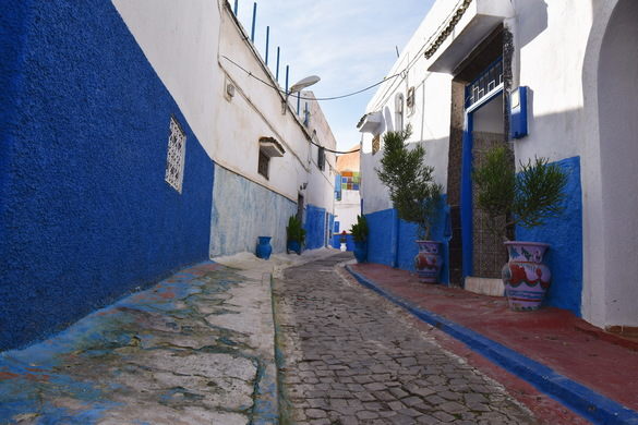 MAROCCO - LA KASBAH DI OUDAIA SVETTA DI FRONTE ALL’OCEANO