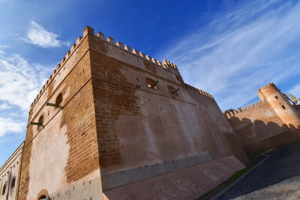 MAROCCO - LA KASBAH DI OUDAIA SVETTA DI FRONTE ALL’OCEANO