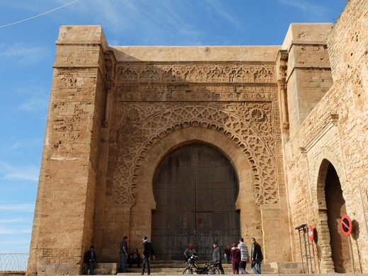 MAROCCO - LA KASBAH DI OUDAIA SVETTA DI FRONTE ALL’OCEANO