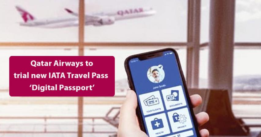 Qatar Airways “Digital Passport”
