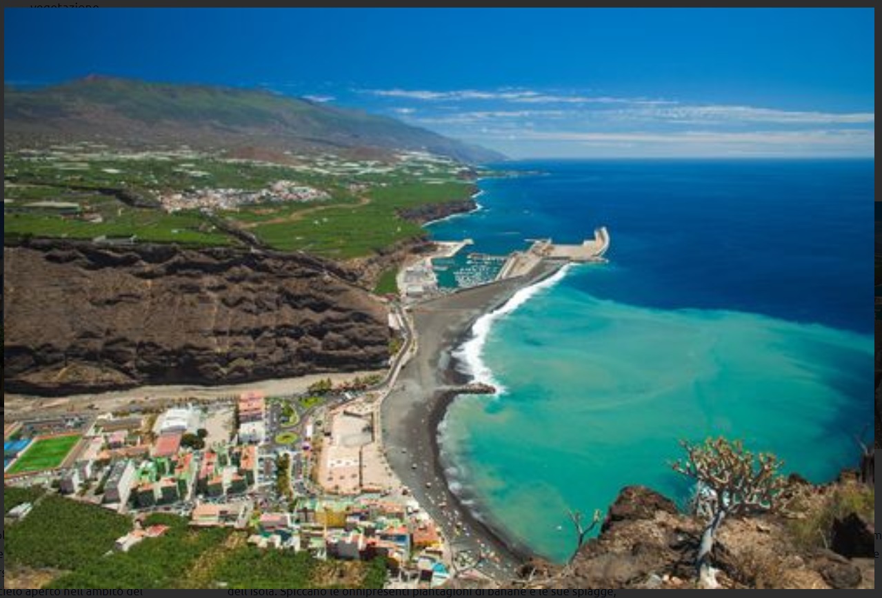 La Palma, la isla bonita delle isole Canarie, Spagna La Palma, la isla bonita delle isole Canarie, Spagna