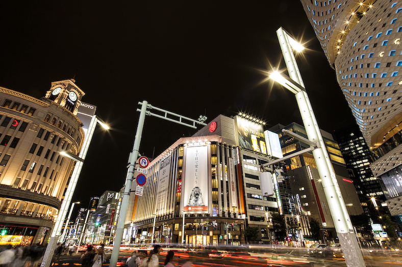 GINZA: IL QUARTIERE DI TOKYO SINONIMO DI ELEGANZA, DIVENTA VIRTUALE
