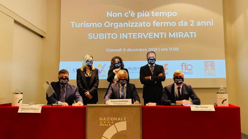 IL TURISMO ORGANIZZATO FERMO DA 2 ANNI: NON C’E’ PIU’TEMPO, E’ ORA DI AGIRE.