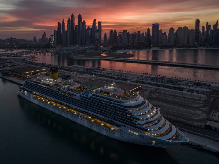 DEBUTTA COSTA FIRENZE A DUBAI  E SI INAUGURA IL NUOVO DUBAI HARBOUR CRUISE TERMINAL