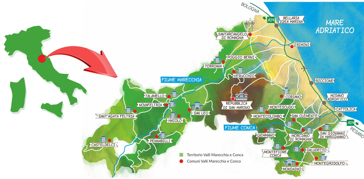 VERDE & ANTICO: UFFICIO DIFFUSO NELLE VALLI CONCA E MARECCHIA