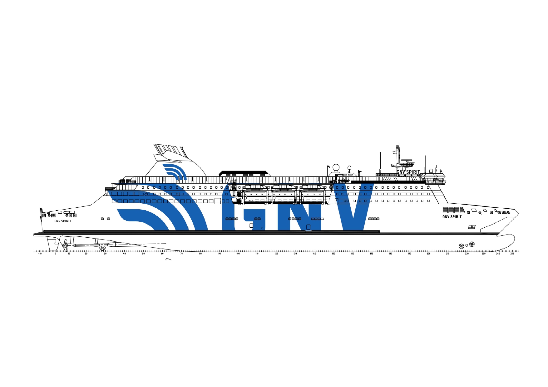 GNV AUMENTA LA FLOTTA CON L’INGRESSO DELLA NUOVA NAVE GNV SPIRIT