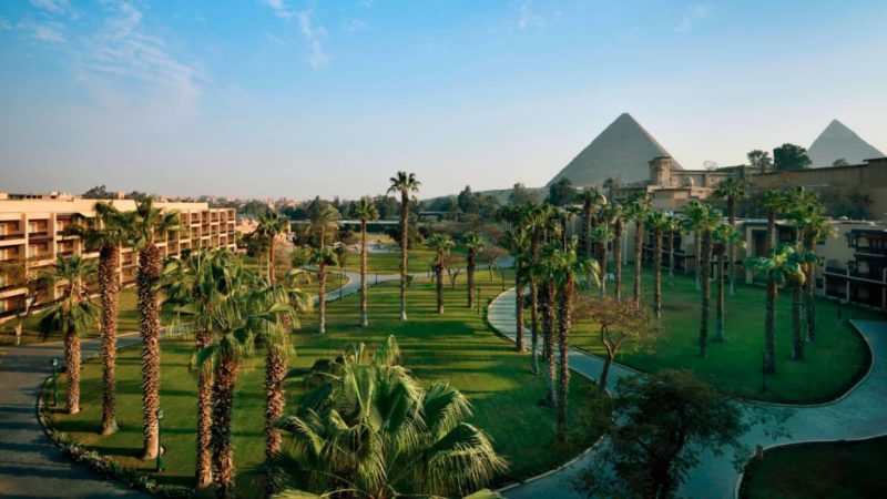 Marriott Mena House: l’hotel con vista sulle piramidi di Giza in Egitto!