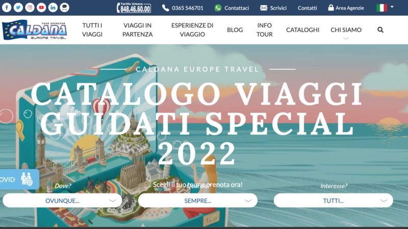 I VIAGGI GUIDATI SPECIAL DI CALDANA