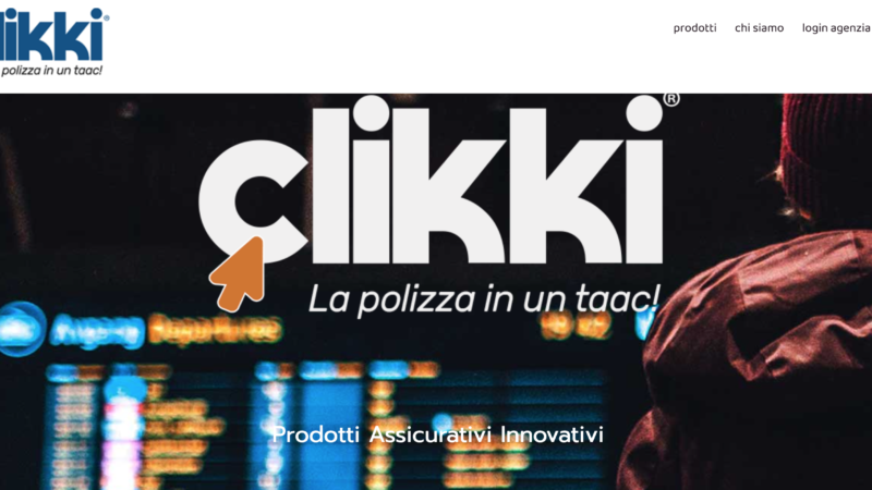 CLIKKI, LA NUOVA POLIZZA TRAVEL ACQUISTABILE SOLO IN AGENZIA