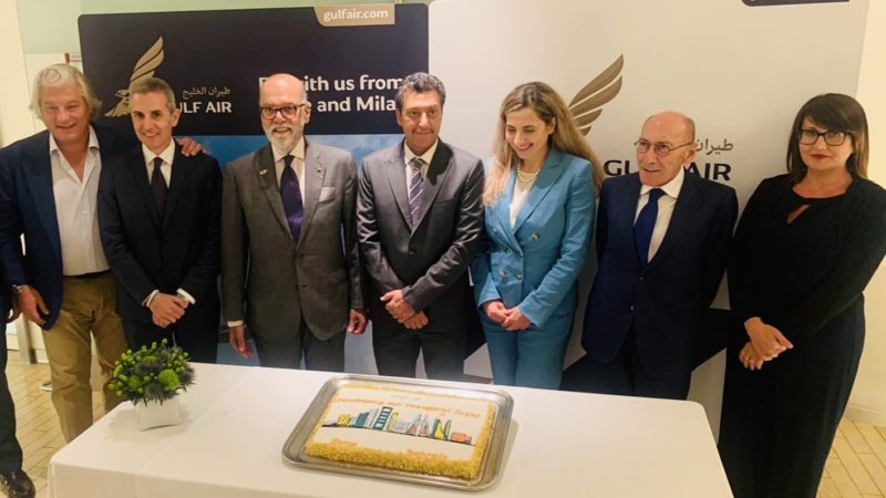 GULF AIR LANCIA I NUOVI COLLEGAMENTI DA ROMA E MILANO PER IL BAHRAIN