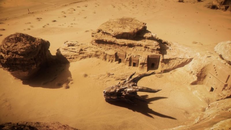 AlUla: “HOUSE OF THE DRAGON” nell’antica città dell’Arabia Saudita