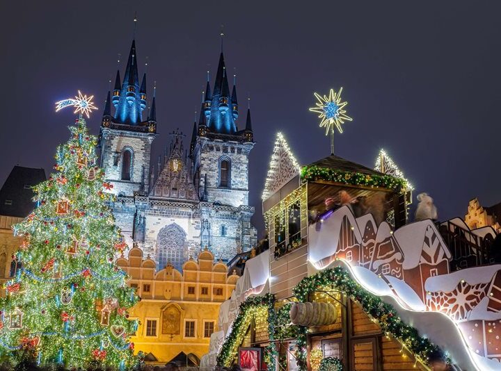 Repubblica Ceca: mercatini di Natale da fiaba sotto la neve