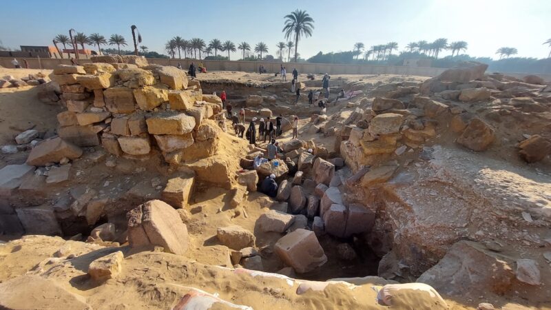 Egitto: scoperto tempio solare della V dinastia ad Abu Ghurab