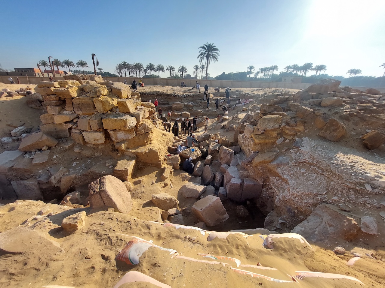 Egitto: scoperto tempio solare della V dinastia ad Abu Ghurab