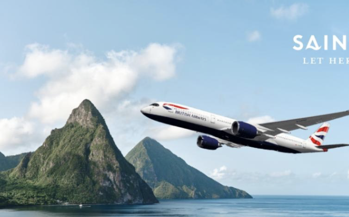 British Airways aggiunge 51000 posti per Saint Lucia per l’inverno 2026/2027