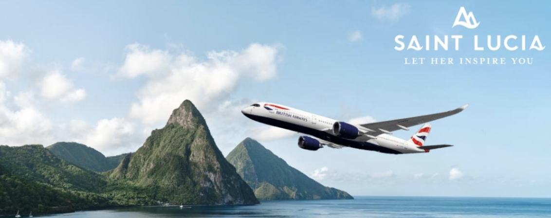 British Airways aggiunge 51000 posti per Saint Lucia per l’inverno 2026/2027